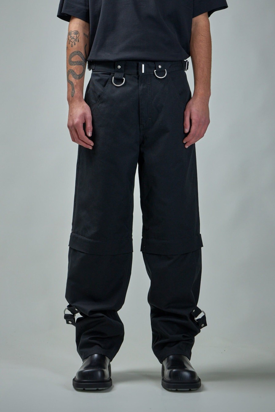 Broeken | Givenchy Two In One Detachable Pants With Suspenders