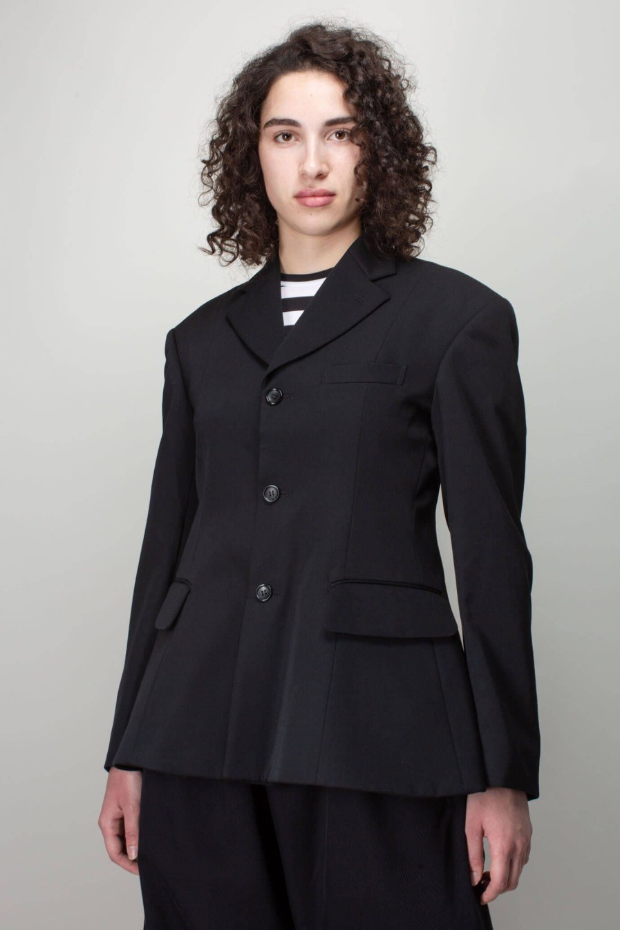 Pakken & Blazers | Comme des Garçons Ladies Jacket Black