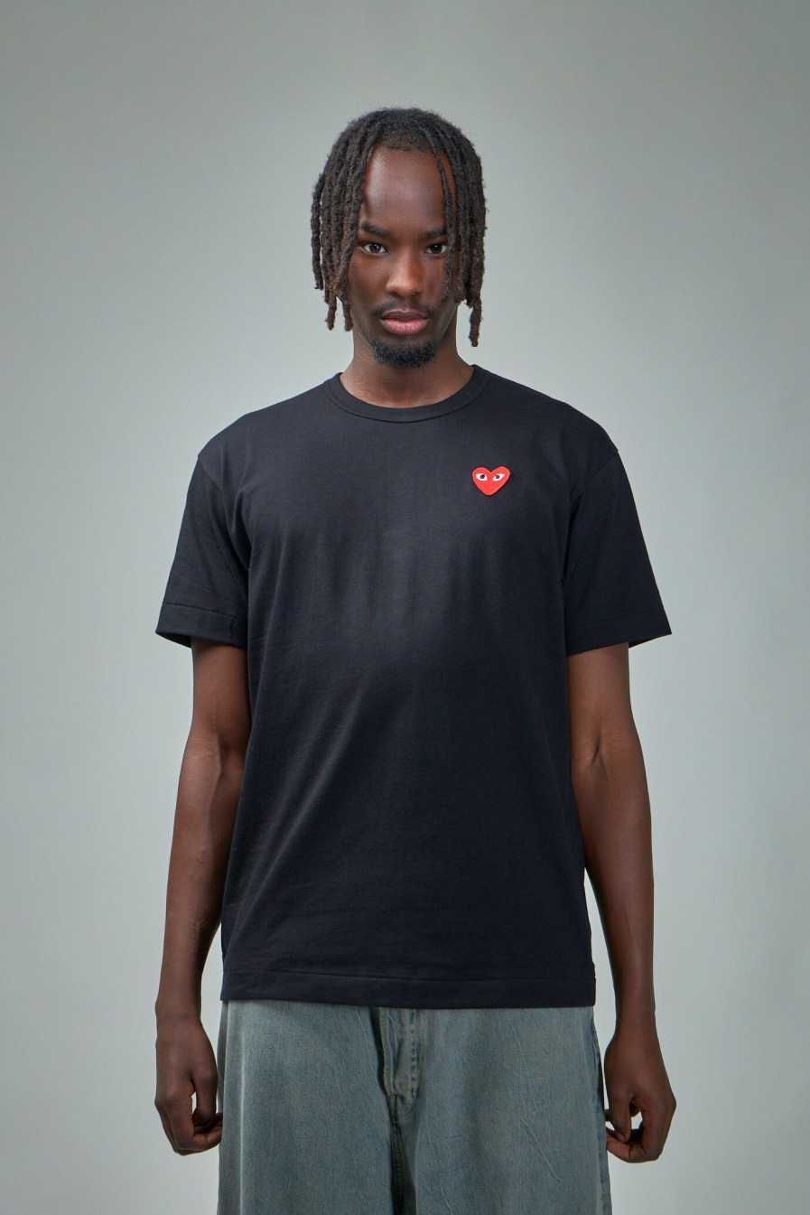 T-Shirts | PLAY Comme des Garçons Mens T-Short Short Sleeve Knit