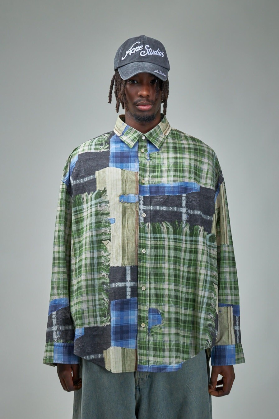 Overhemden | Acne Studios Print Button-Up Shirt