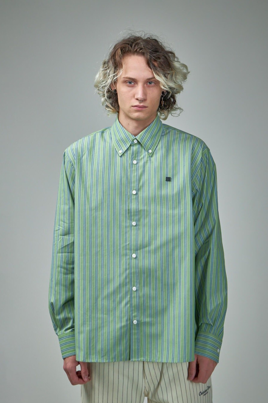 Overhemden | Acne Studios Striped Button Up Shirt