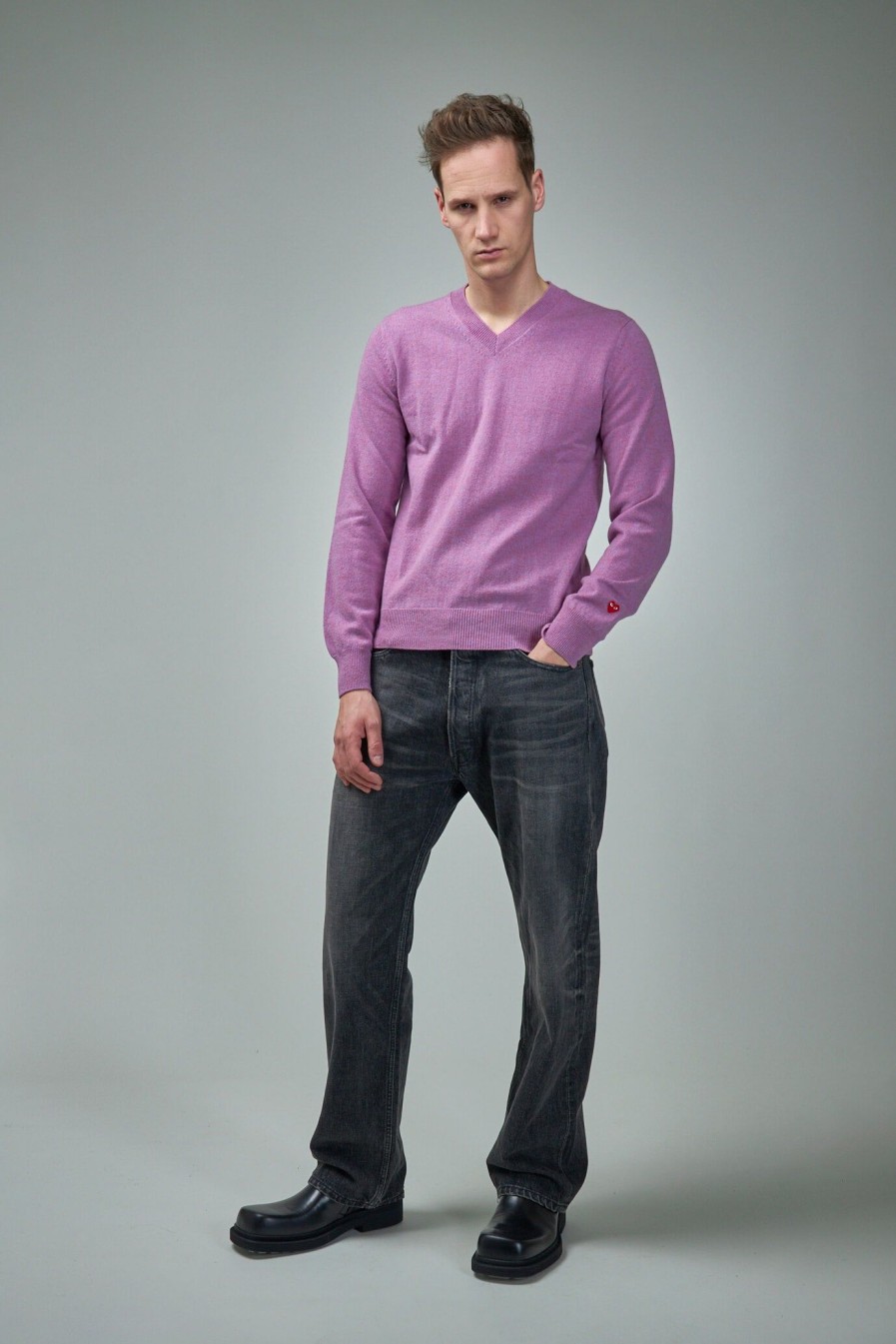 V-Halzen | PLAY Comme des Garçons Mens Knit