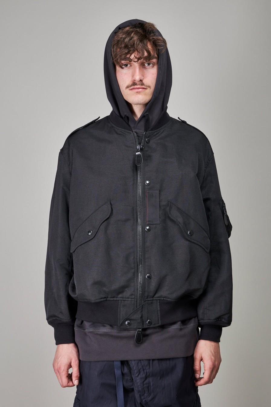 Bombers | Comme des Garçons Homme Mens Jacket, Black