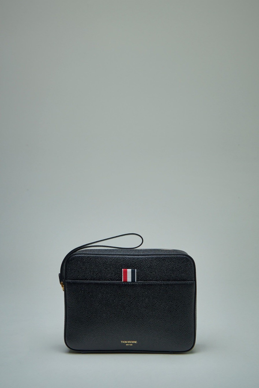 Pouches & Documenthouders | Thom Browne Doppkit W/ Leather Wrist Strap