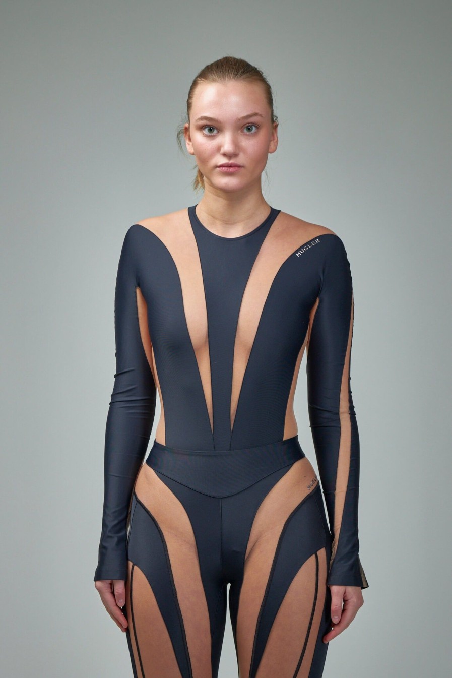 Bodies | Mugler Illusion Shaping Bodysuit