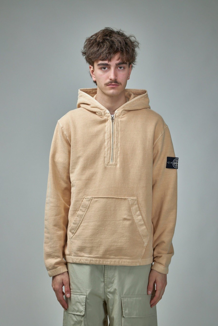 Hoodies & Vesten | Stone Island Felpa Half-Zip Hoodie