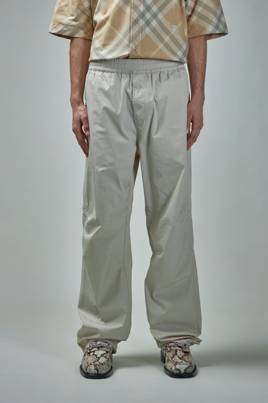 Broeken | Burberry Cotton Blend Trousers