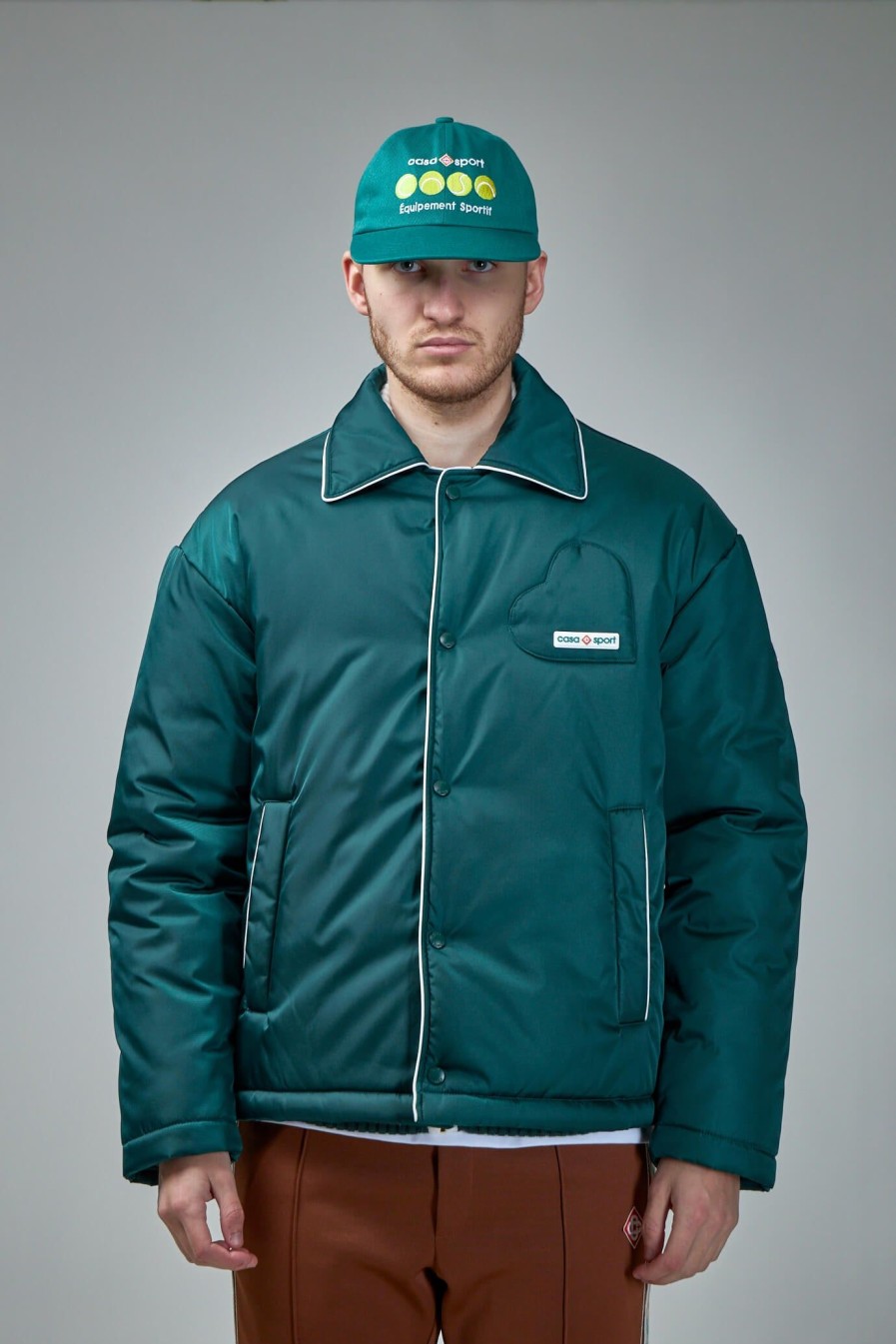 Jassen | Casablanca Nylon Padded Coach Jacket