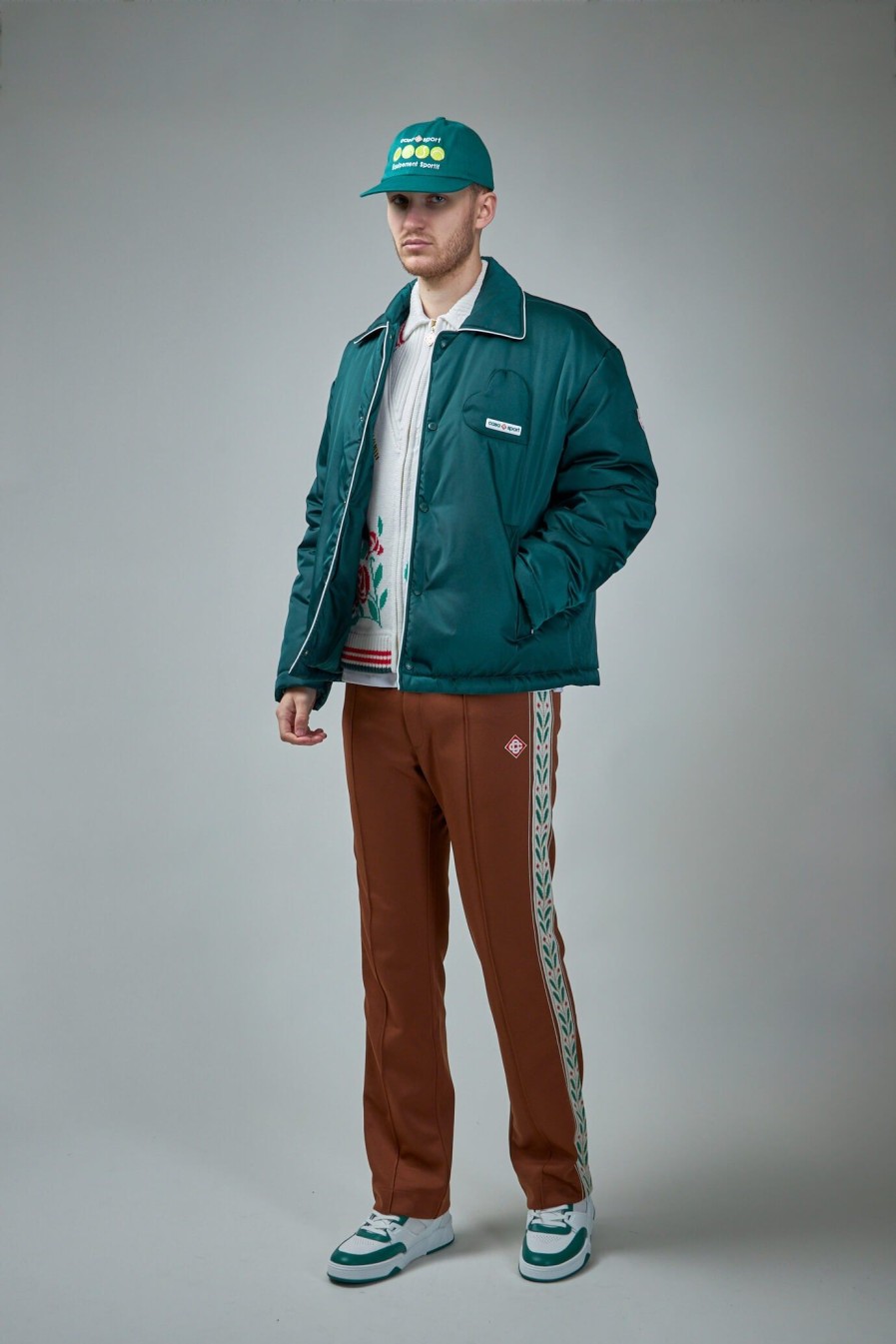 Jassen | Casablanca Nylon Padded Coach Jacket