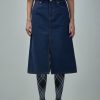 Rokken | Burberry Heavyweight Denim Skirt