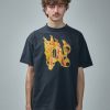 T-Shirts | Palm Angels Burning Monogram Tee