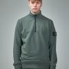 Sweatshirts | Stone Island Half-Zipper Sweatshirt