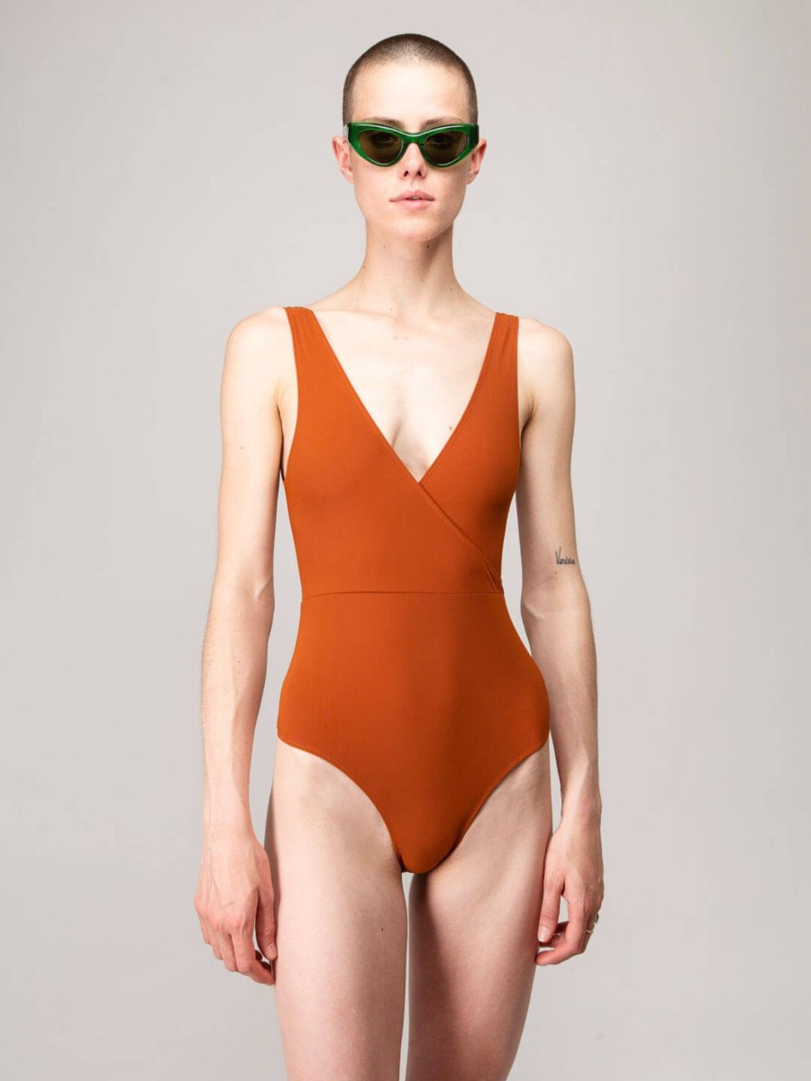 Zwemkleding | Lido Terracotta One Piece Swimsuit