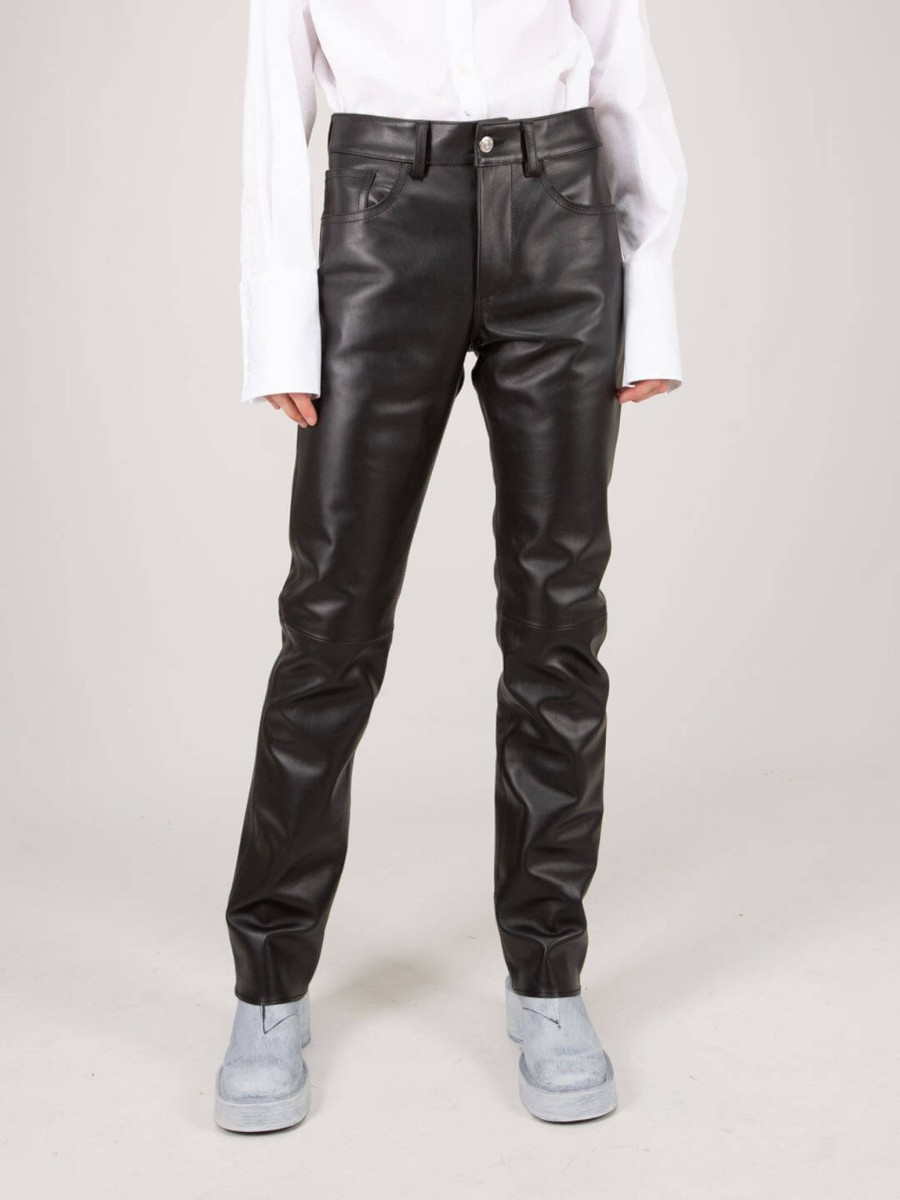 Leren Broeken | MM6 Margiela Pants 5 Pockets