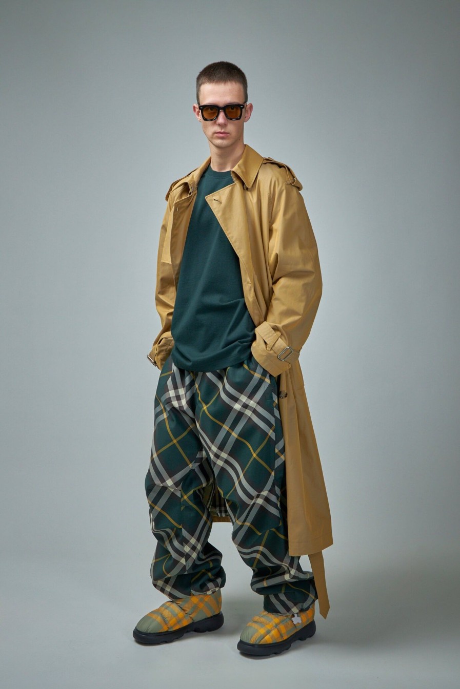 Trechcoats | Burberry Long Gabardine Trench Coat