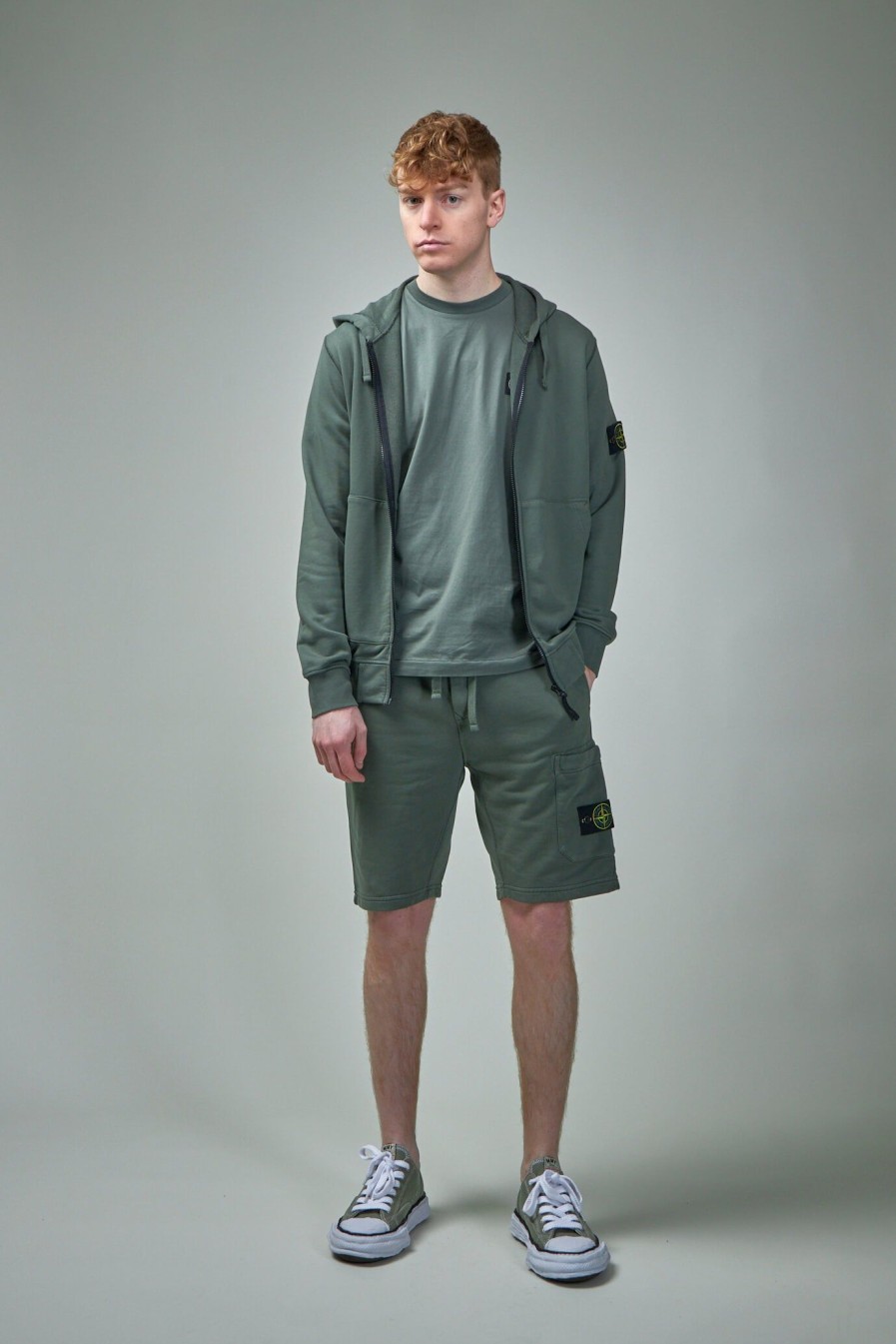 Hoodies & Vesten | Stone Island Hooded Full-Zipper Sweatshirt