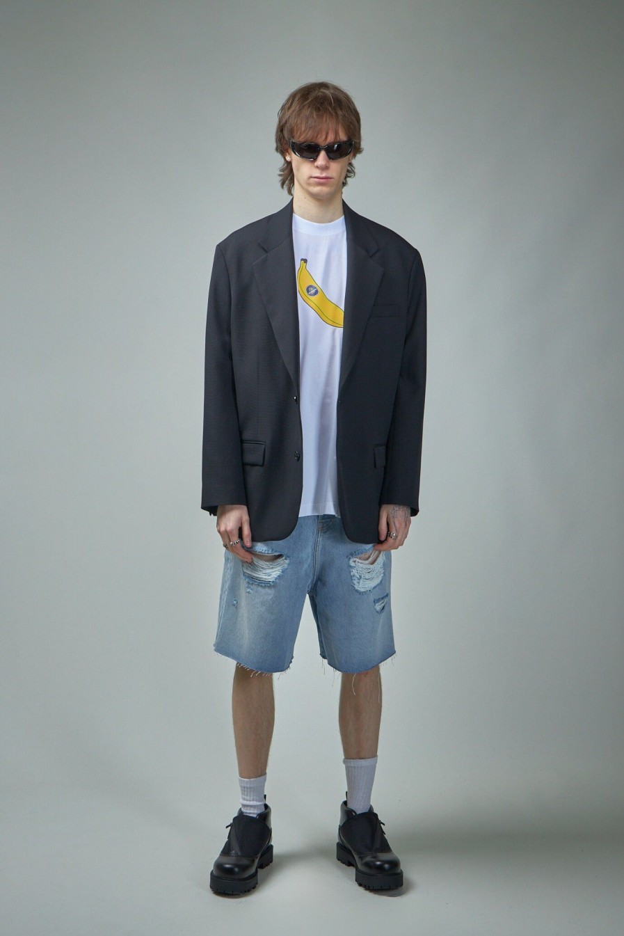 Korte Broeken | Vetements Vetements Destroyed Baggy Shorts