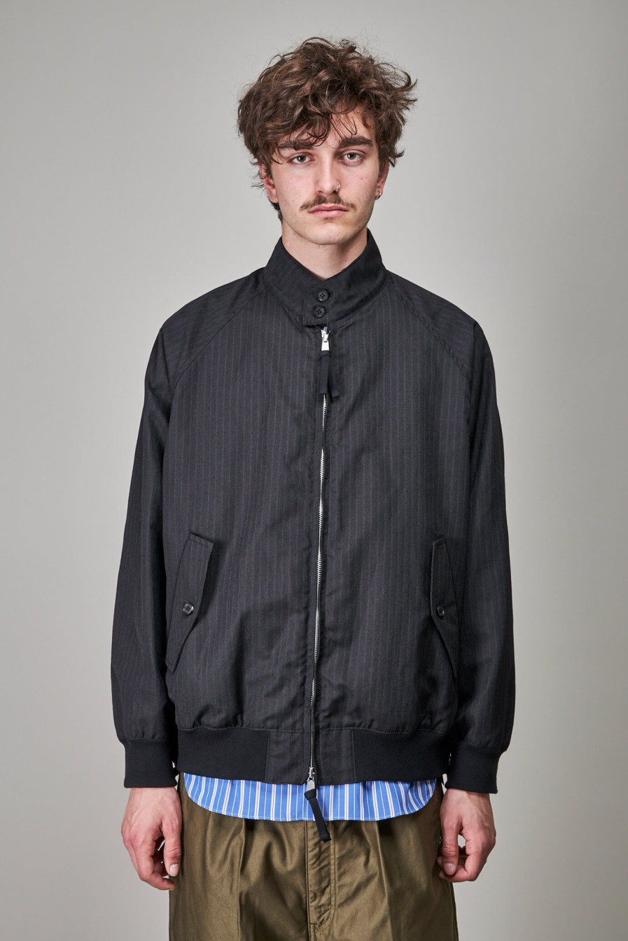 Jassen | Comme des Garçons Homme Mens Jacket, Black Gray