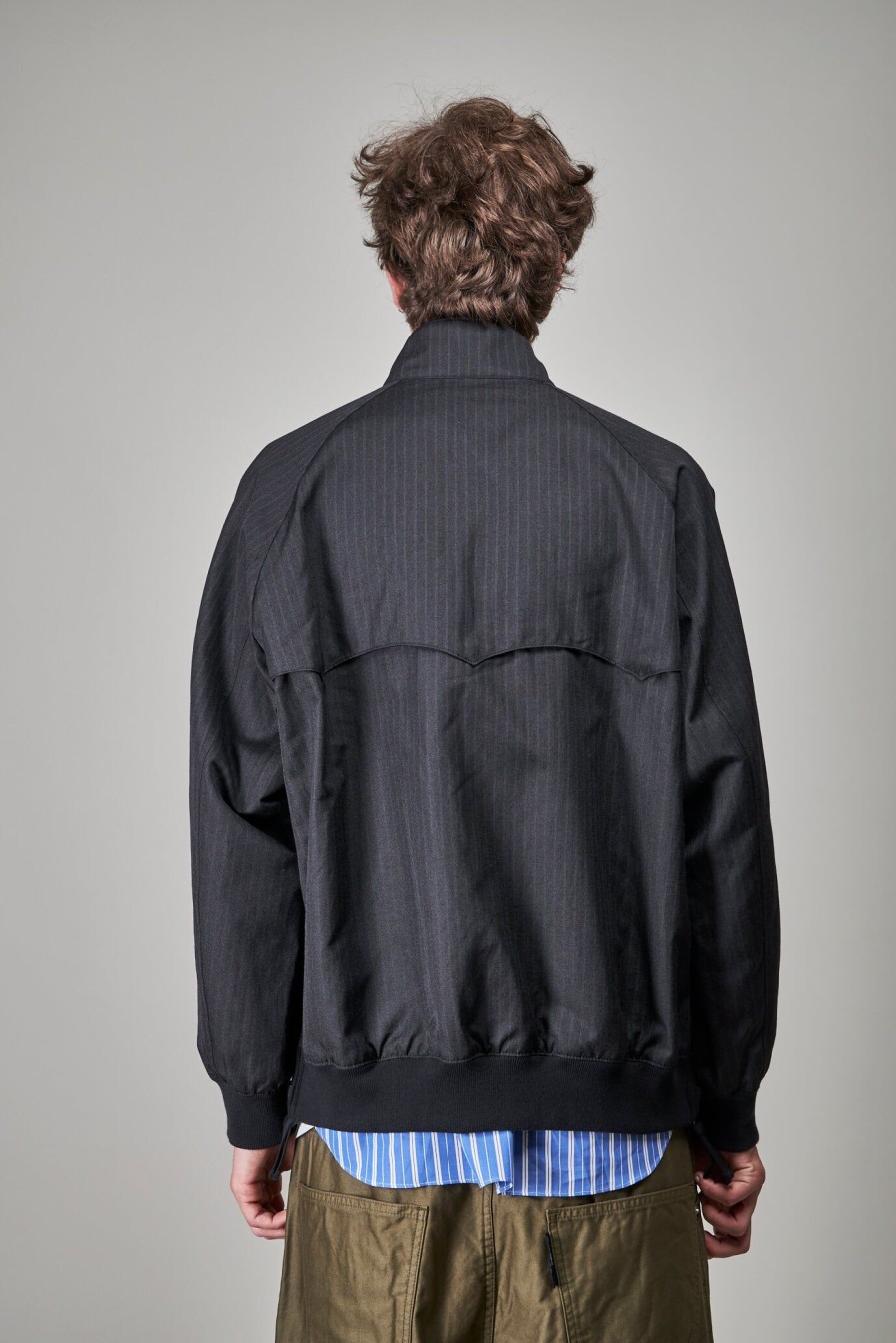 Jassen | Comme des Garçons Homme Mens Jacket, Black Gray