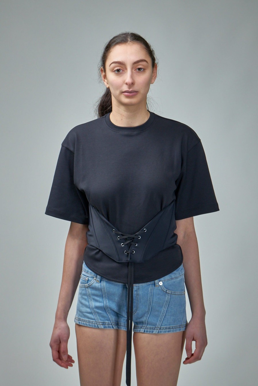 T-Shirts | Mugler Cotton Top