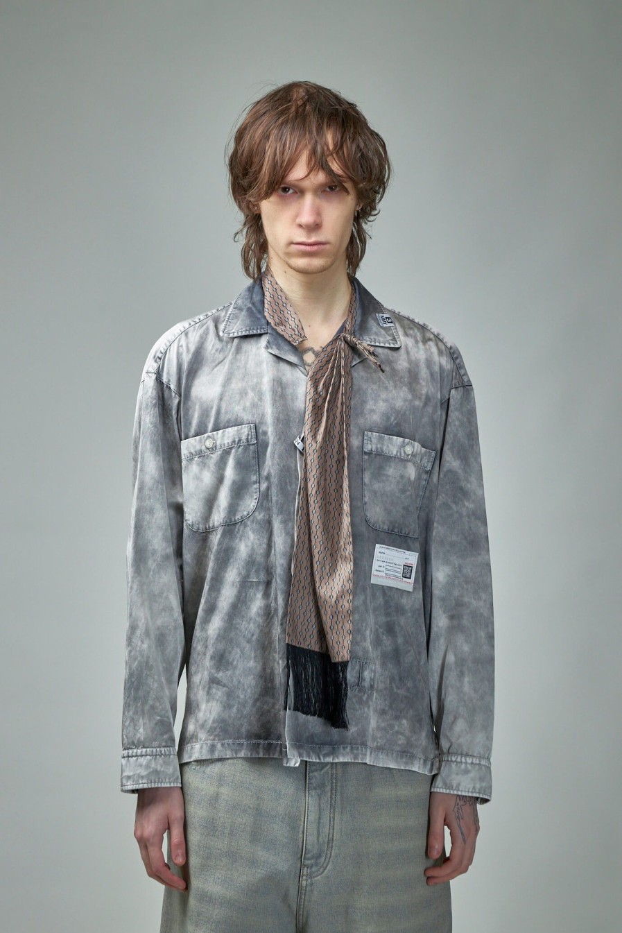 Overhemden | Maison Mihara Yasuhiro Rc Twill Accessories Mixed Shirts