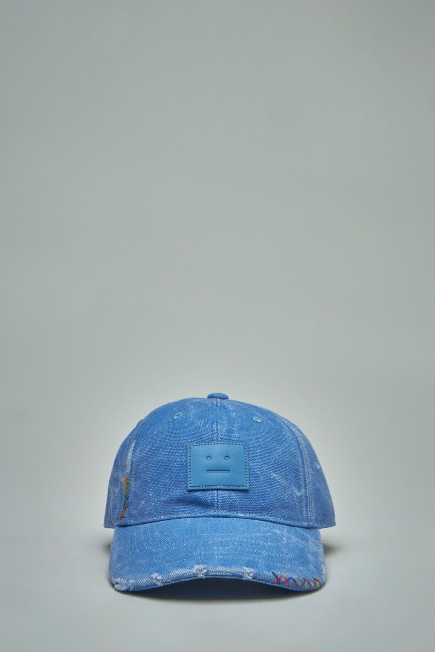 Hoeden | Acne Studios Leather Face Patch Cap