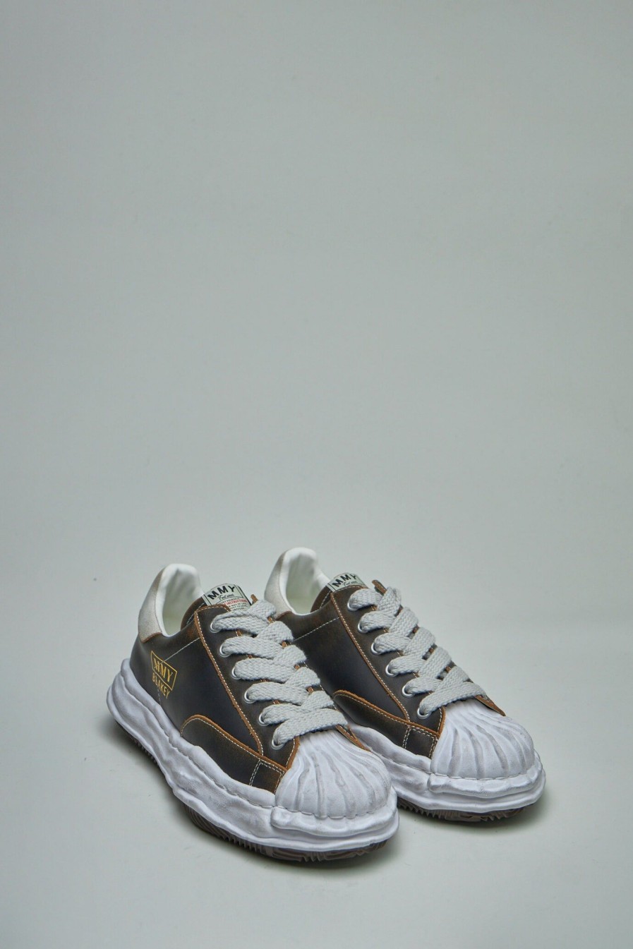 Lage Sneakers | Maison Mihara Yasuhiro Blakey Low Vintage Effect Leather