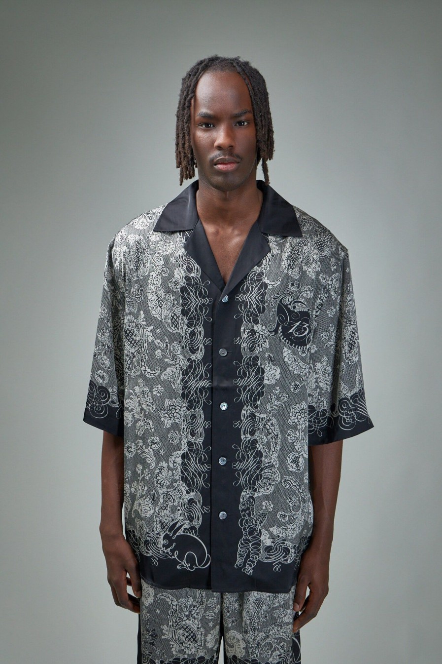 Overhemden | Acne Studios Print Button-Up Shirt