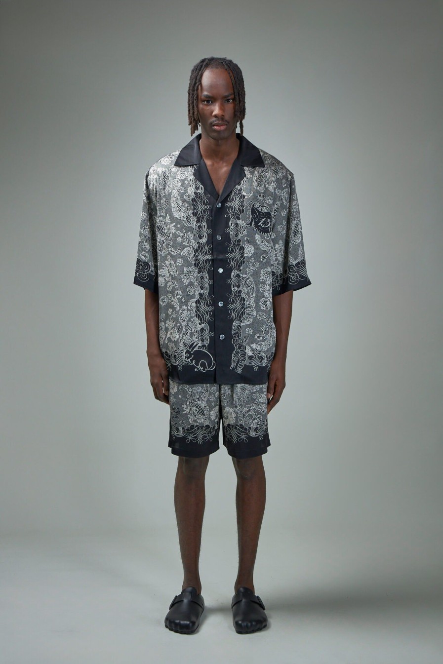 Overhemden | Acne Studios Print Button-Up Shirt