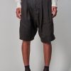 Korte Broeken | Ziggy Chen Wide Bermuda Shorts, Brown