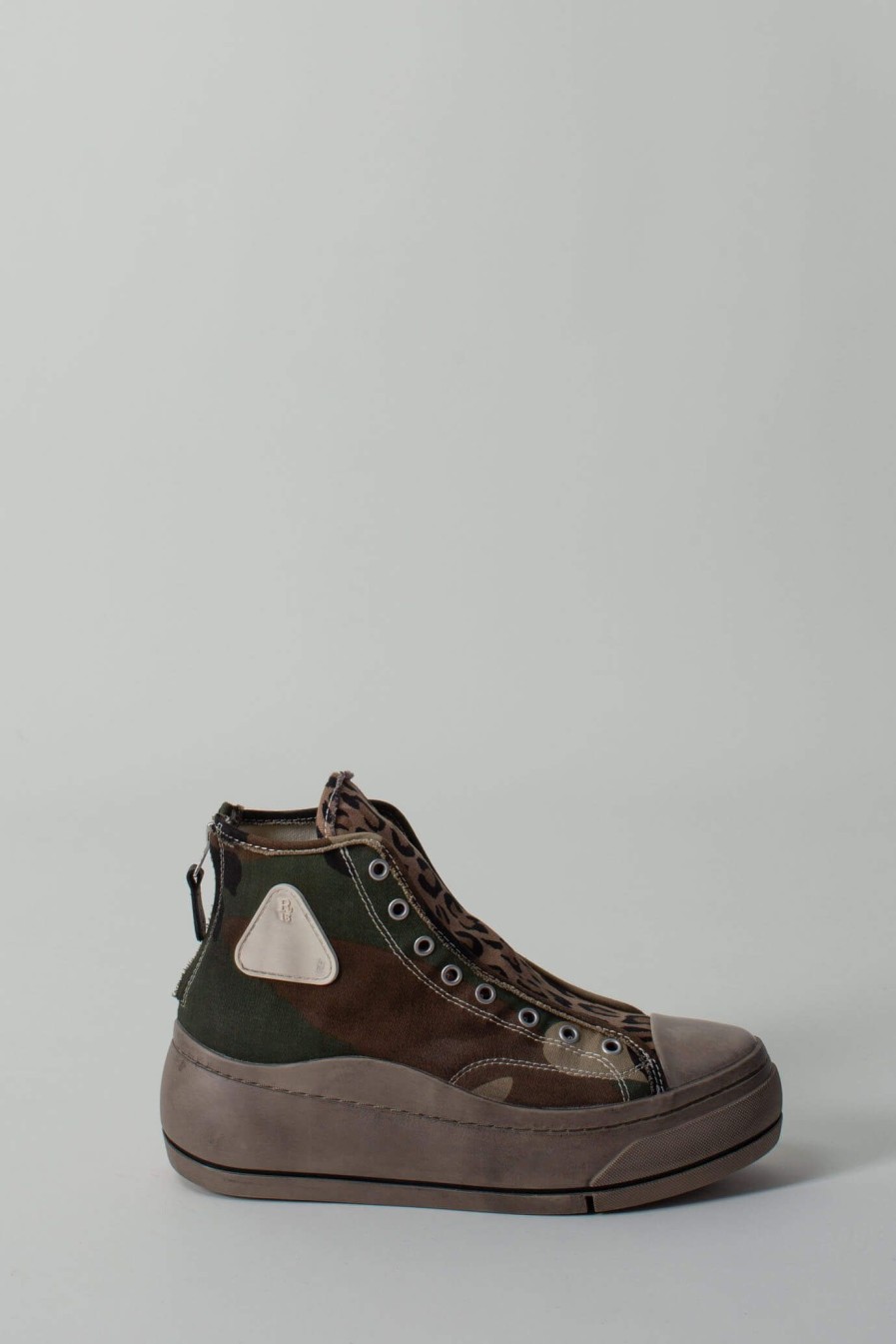 Hoge Sneakers | R13 Kurt Lacefree Camo