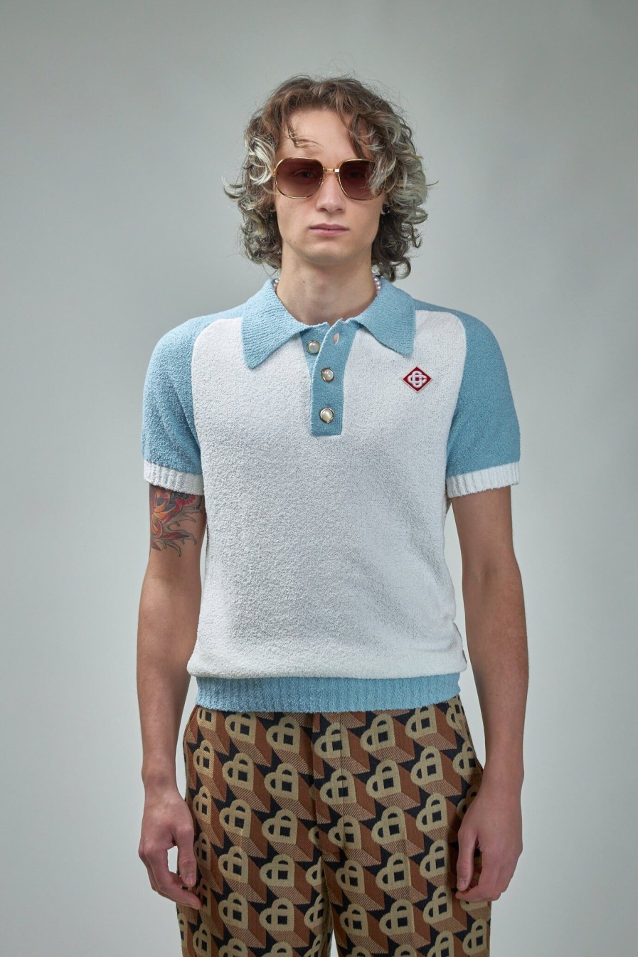 Polo | Casablanca Raglan Boucle Polo