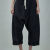 Broeken | Sofie D'Hoore Relaxed Extra Low Crotch Pants Woven