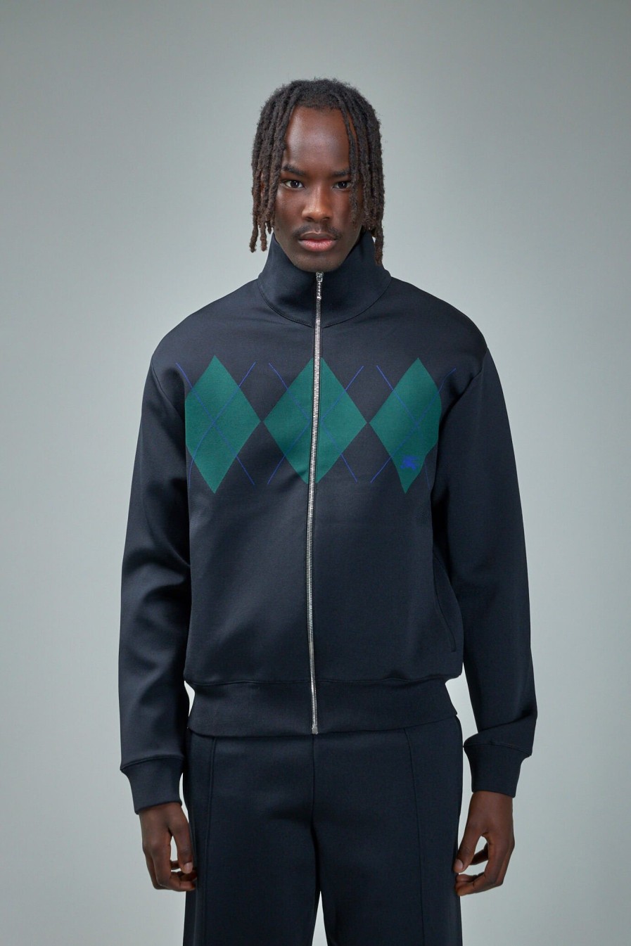 Hoodies & Vesten | Burberry Argyle Track Jacket