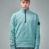 Sweatshirts | Stone Island Half-Zipper Sweatshirt