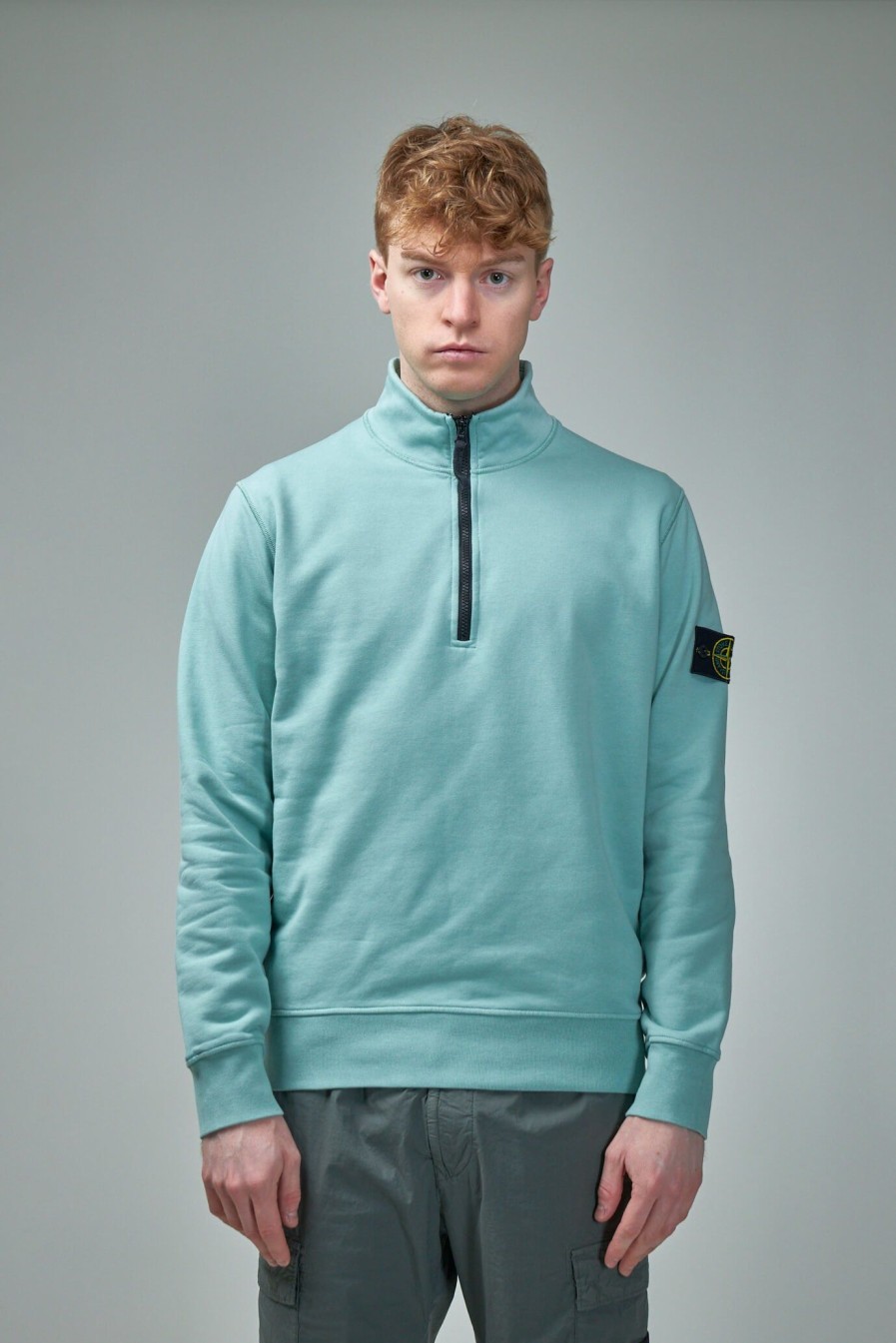 Sweatshirts | Stone Island Half-Zipper Sweatshirt