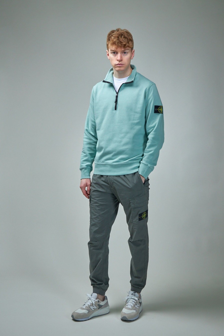 Sweatshirts | Stone Island Half-Zipper Sweatshirt