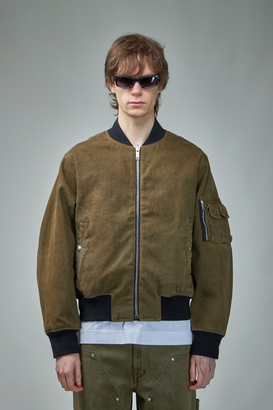 Bombers | Givenchy Reversible Bomber Jacket In Denim