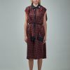 Jurken | Maison Mihara Yasuhiro Hollowed Out Sleeves Dress