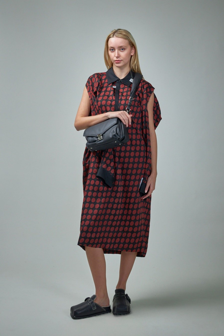 Jurken | Maison Mihara Yasuhiro Hollowed Out Sleeves Dress