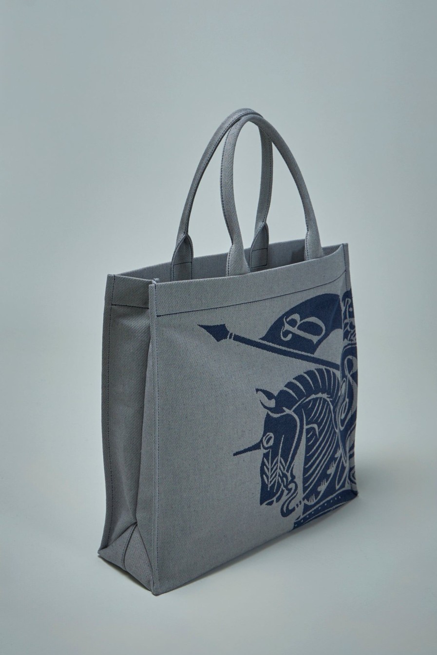 Tote Bags | Burberry Medium Ekd Canvas Tote