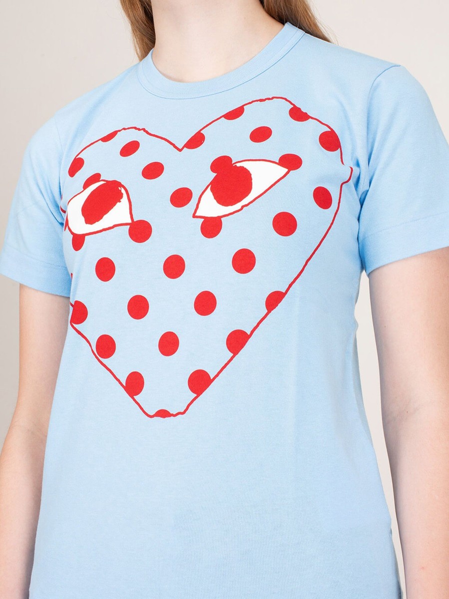 T-Shirts | PLAY Comme des Garçons Ladies T-Shirt Polkadot