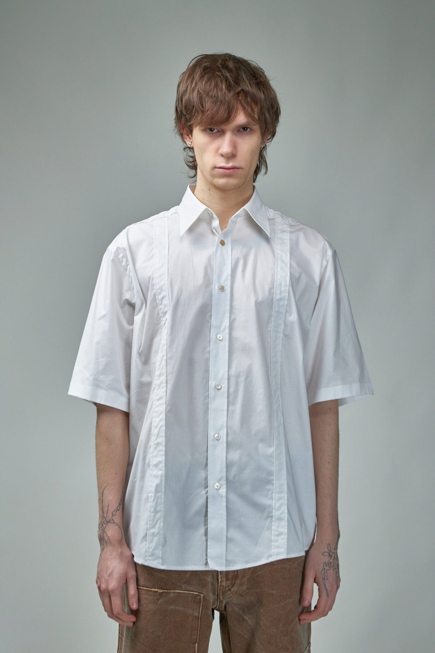 Overhemden | Acne Studios Short Sleeve Button-Up Shirt