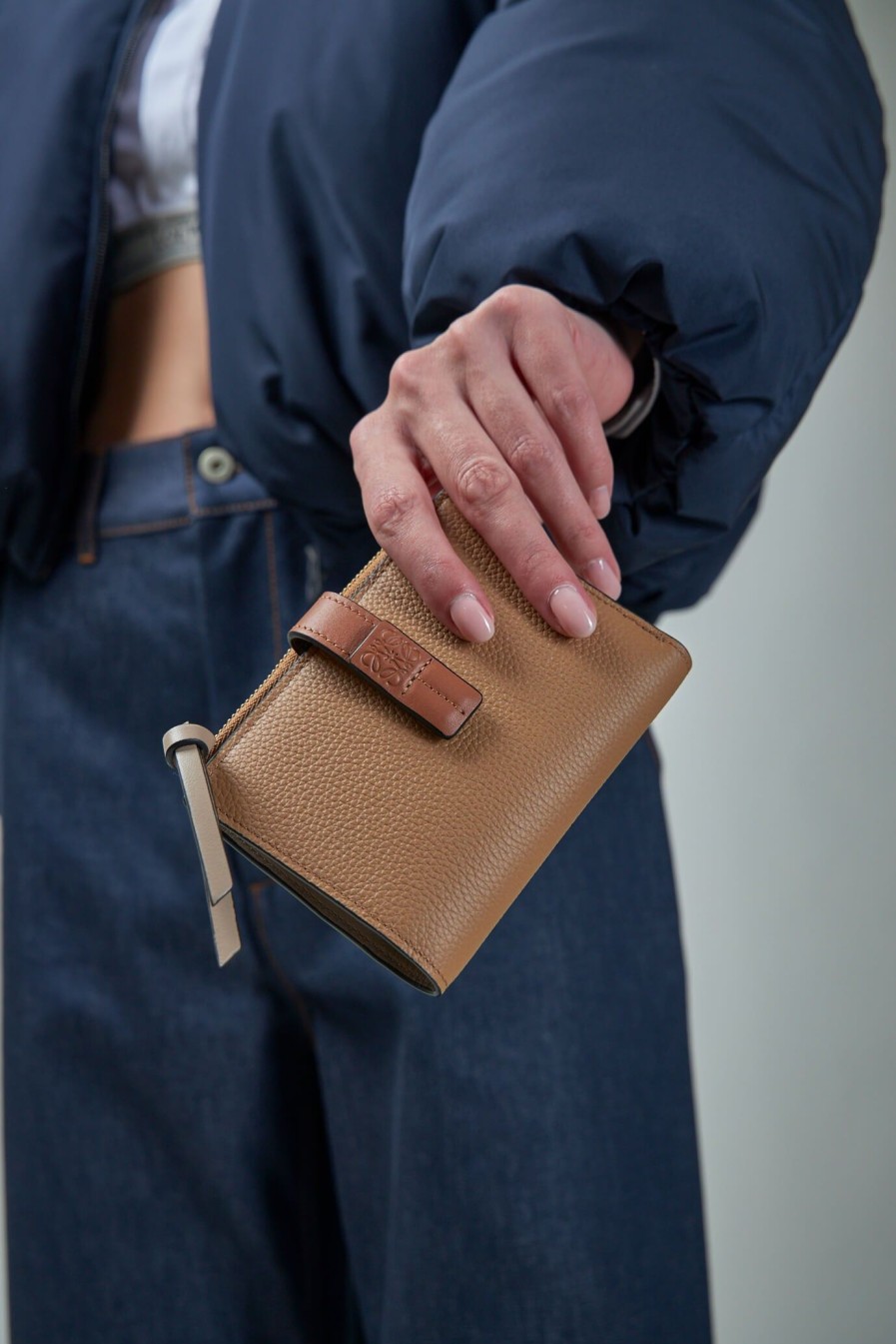 Portemonnees En Kaarthouders | Loewe Slim Compact Wallet Toffe/Tan