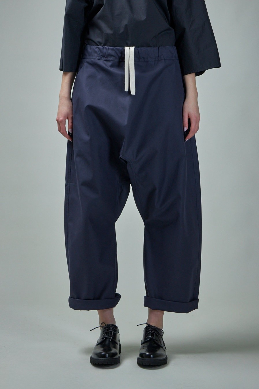 Broeken | Sofie D'Hoore Relaxed Extra Low Crotch Pants Woven