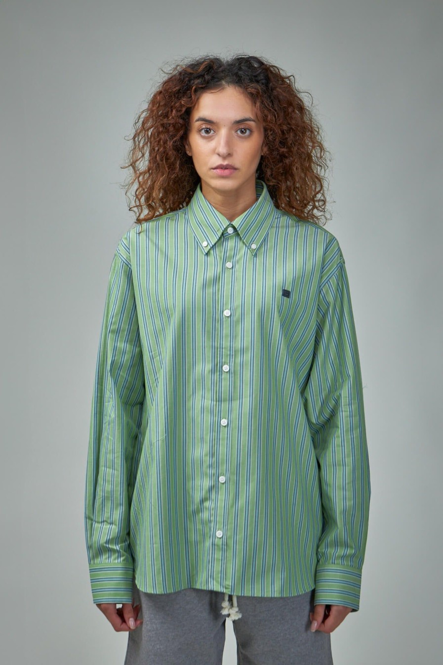 Overhemden | Acne Studios Striped Button Up Shirt