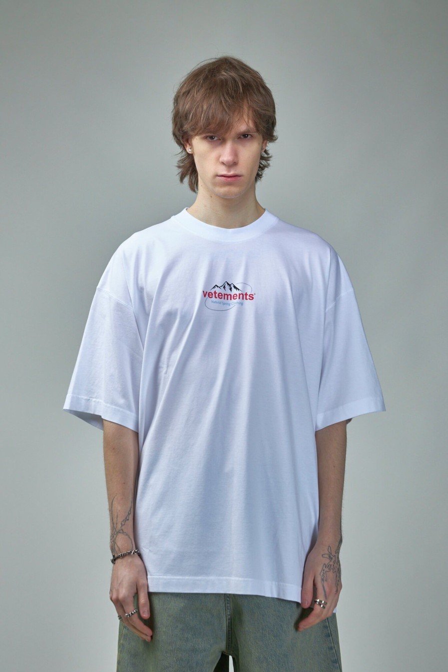 T-Shirts | Vetements Spring Water Logo T-Shirt