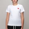 T-Shirts | PLAY Comme des Garçons Womenheart Tee