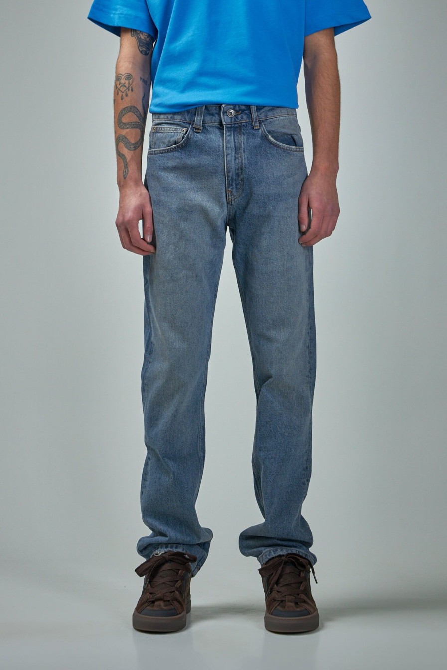 Broeken | FLÂNEUR Straight Jeans Denim