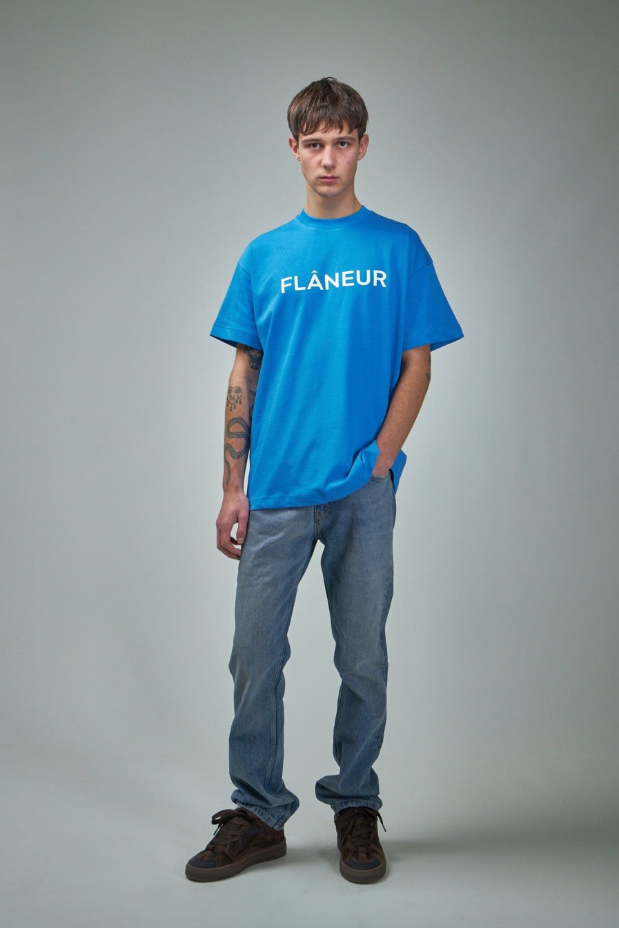 Broeken | FLÂNEUR Straight Jeans Denim